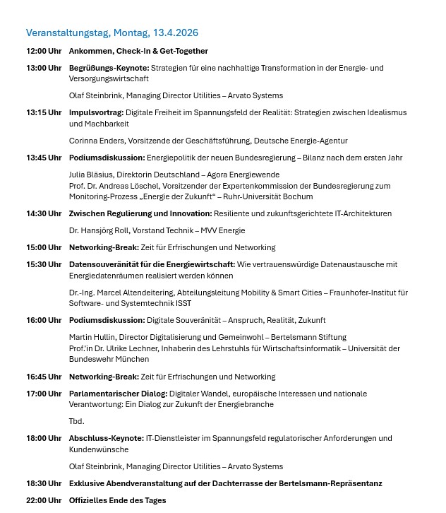 Agenda Energy Days Tag1