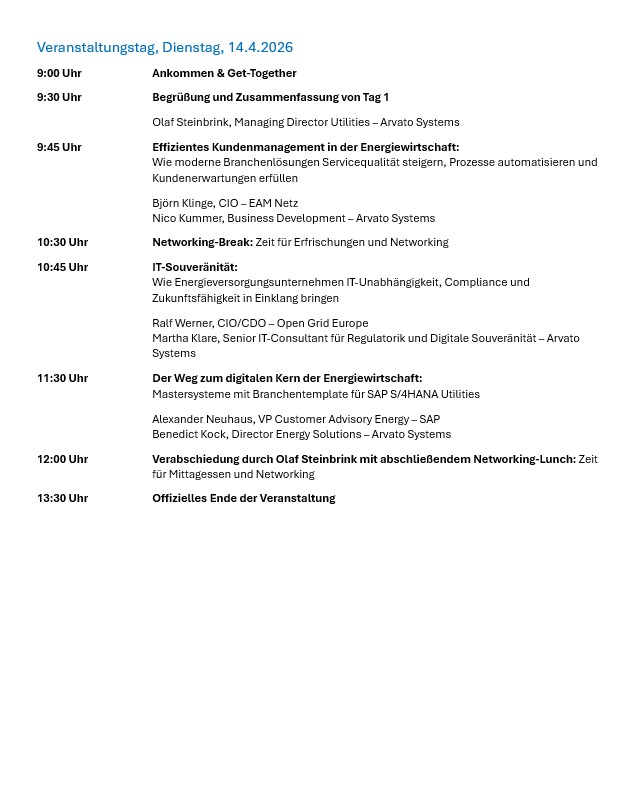 Agenda Energy Days Tag2