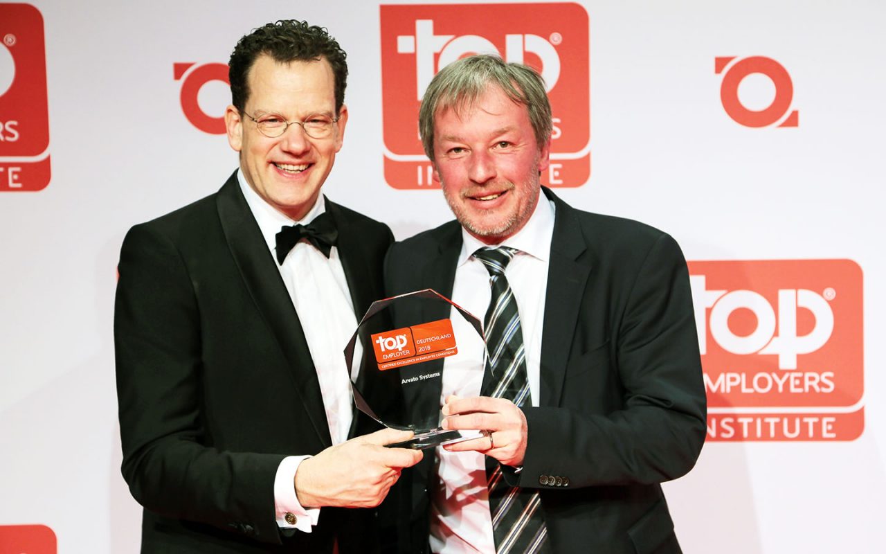 Arvato Systems_Company HR_Top Employers Award 2018 Arvato Systems_Company HR_Top Employers Award 2018